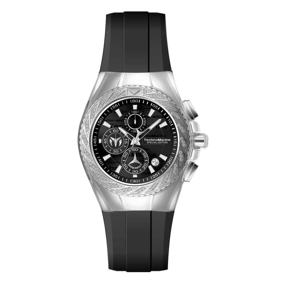 NWT TechnoMarine TM-125015 Cruise | Quartz | Black | Men's Watch